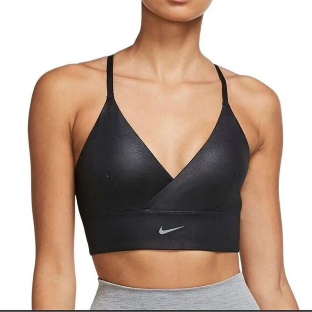 NIKE Women’s Indy Light Support Sports‎ Bra Black Size XL